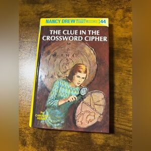 Nancy Drew The Clue in the Crossword Cypher - Hardcover